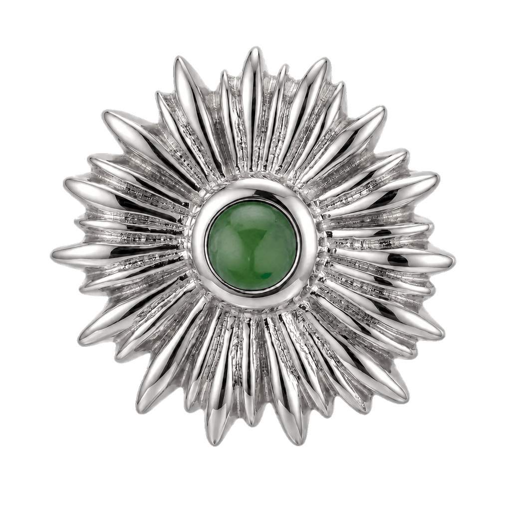 Sunflower - 14K Gold Threadless/Threaded - piercing-zone.com
