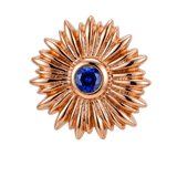 Sunflower - 14K Gold Threadless/Threaded - piercing-zone.com