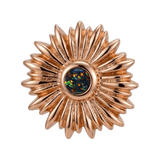 Sunflower - 14K Gold Threadless/Threaded - piercing-zone.com