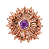 Sunflower - 14K Gold Threadless/Threaded - piercing-zone.com