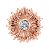 Sunflower - 14K Gold Threadless/Threaded - piercing-zone.com