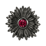 Sunflower - 14K Gold Threadless/Threaded - piercing-zone.com