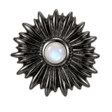 Sunflower - 14K Gold Threadless/Threaded - piercing-zone.com