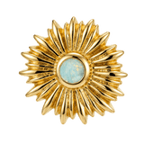Sunflower - 14K Gold Threadless/Threaded - piercing-zone.com