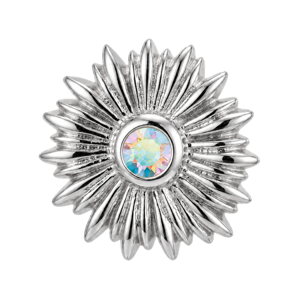 Sunflower - 14K Gold Threadless/Threaded