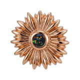 Sunflower - 14K Gold Threadless/Threaded