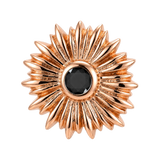 Sunflower - 14K Gold Threadless/Threaded