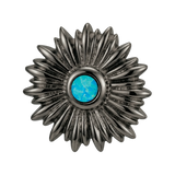 Sunflower - 14K Gold Threadless/Threaded