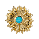 Sunflower - 14K Gold Threadless/Threaded