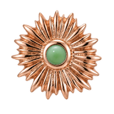 Sunflower - 14K Gold Threadless/Threaded
