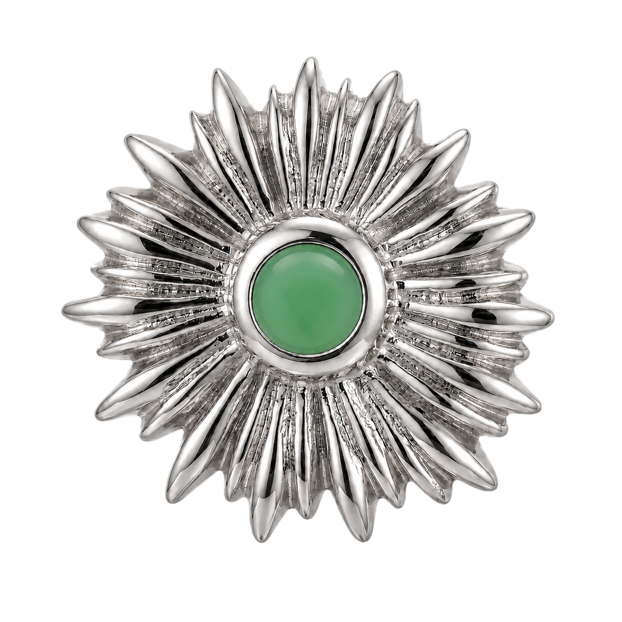 Sunflower - 14K Gold Threadless/Threaded