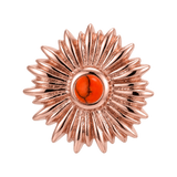 Sunflower - 14K Gold Threadless/Threaded