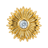 Sunflower - 14K Gold Threadless/Threaded