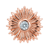 Sunflower - 14K Gold Threadless/Threaded