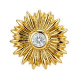 Sunflower - 14K Gold Threadless/Threaded