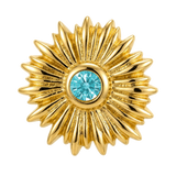 Sunflower - 14K Gold Threadless/Threaded