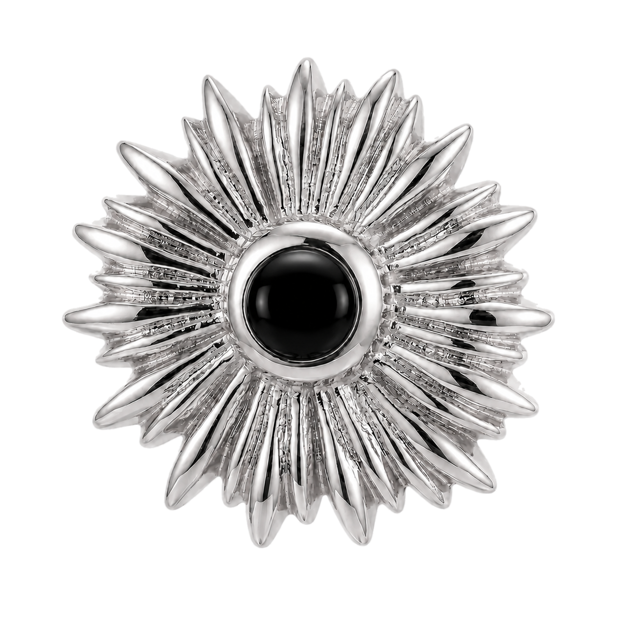 Sunflower - 14K Gold Threadless/Threaded
