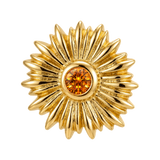 Sunflower - 14K Gold Threadless/Threaded