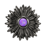 Sunflower - 14K Gold Threadless/Threaded