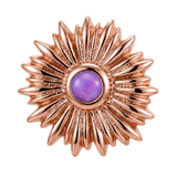 Sunflower - 14K Gold Threadless/Threaded