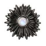 Sunflower - 14K Gold Threadless/Threaded