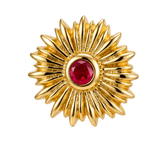 Sunflower - 14K Gold Threadless/Threaded