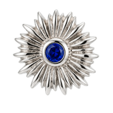 Sunflower - 14K Gold Threadless/Threaded