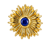 Sunflower - 14K Gold Threadless/Threaded