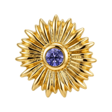 Sunflower - 14K Gold Threadless/Threaded