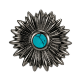 Sunflower - 14K Gold Threadless/Threaded