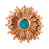 Sunflower - 14K Gold Threadless/Threaded