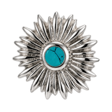 Sunflower - 14K Gold Threadless/Threaded
