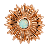 Sunflower - 14K Gold Threadless/Threaded