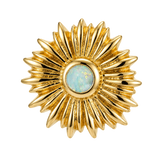 Sunflower - 14K Gold Threadless/Threaded