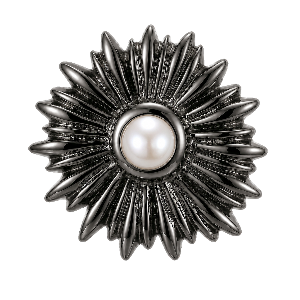 Sunflower - 14K Gold Threadless/Threaded