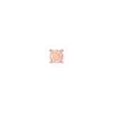 Sunstone Prong – 14K Gold Threadless End - piercing - zone.com