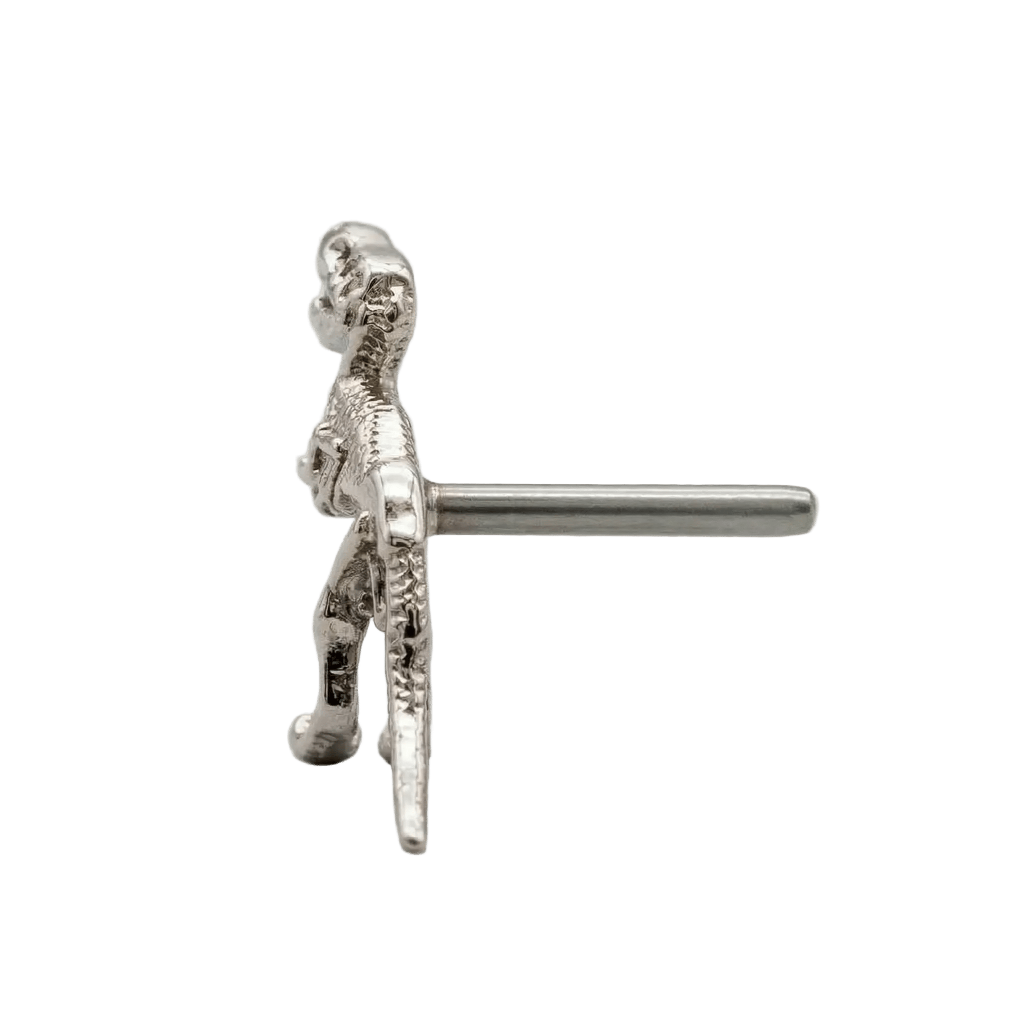 T - Rex – 14K Gold Threadless/Threaded End - piercing - zone.com