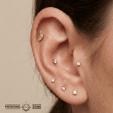 Teter – 14K Gold Threadless/Threaded End