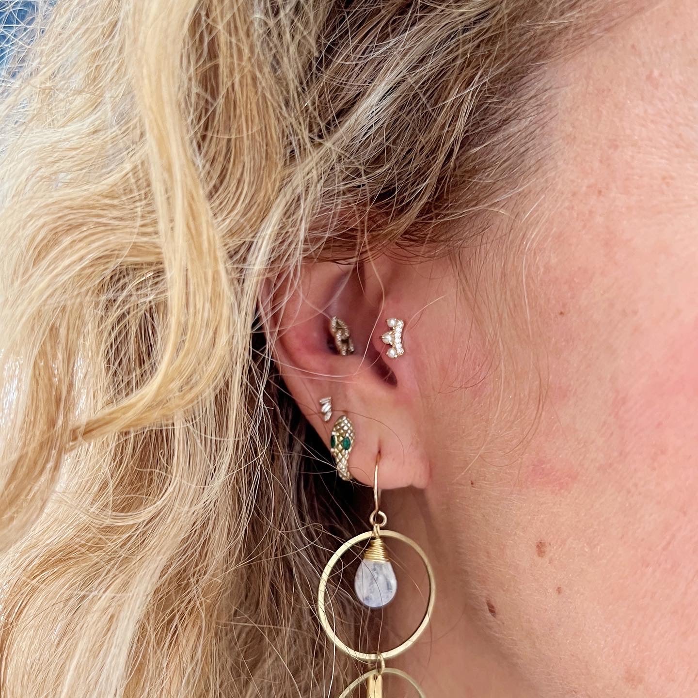 THE VOW - PEARL - THREADLESS END piercing-zone.com