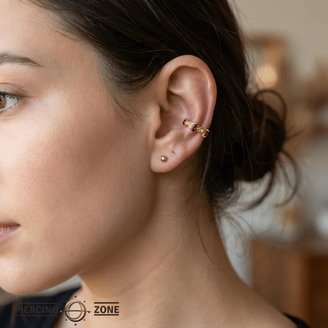 Tiara Clicker – 14K & 18K Gold - piercing - zone.com