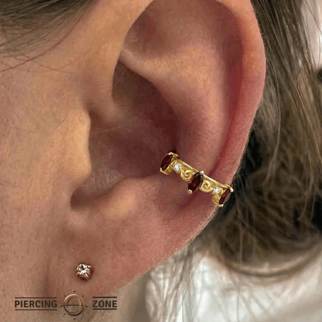 Tiara Clicker – 14K & 18K Gold - piercing - zone.com