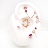 Tile Chain – 14K Gold Piercing Connector - piercing - zone.com