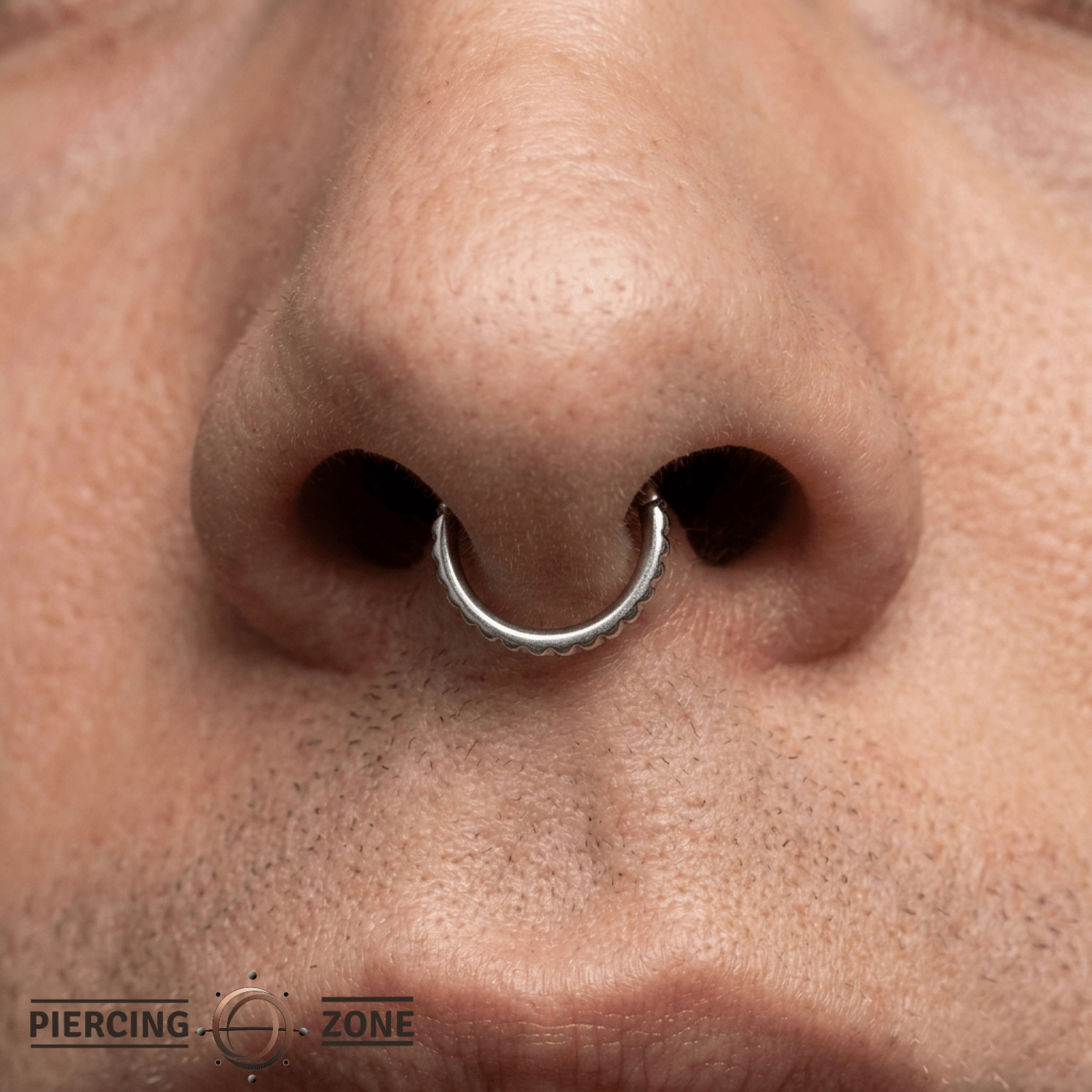 Tokyo – 14K Gold Studded Clicker Ring - piercing - zone.com