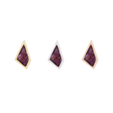 Transcend – Amethyst – 14K Gold Threadless End - piercing - zone.com