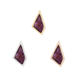 Transcend – Amethyst – 14K Gold Threadless End - piercing - zone.com