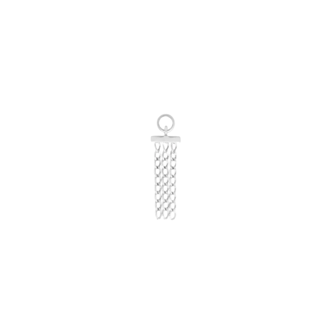 Transform – Triple Chain – 14K Gold Charm - piercing - zone.com