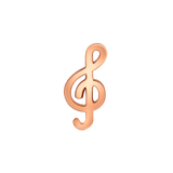 Treble Clef – 14K Gold Threadless End - piercing - zone.com