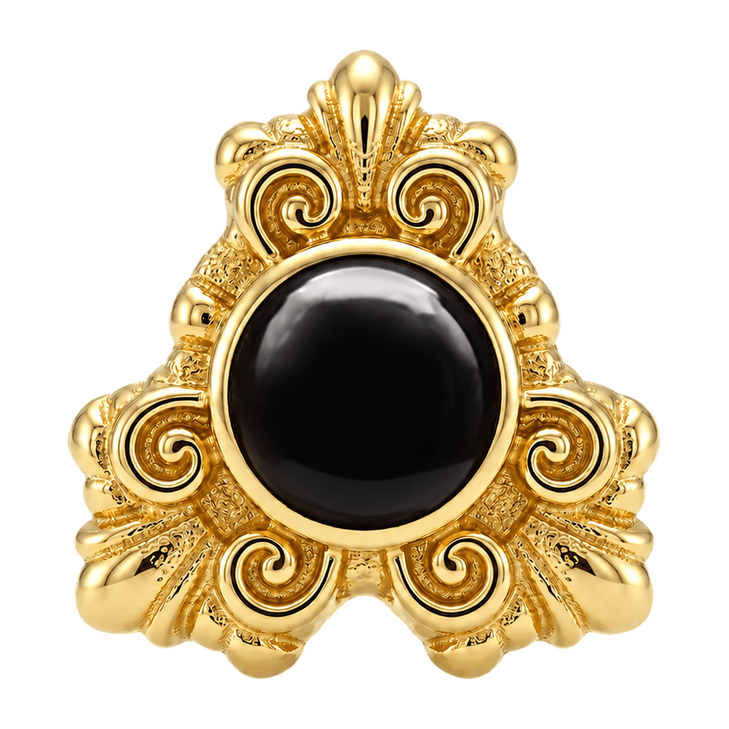 Triangle Elegance - 14K Gold Threadless/Threaded - piercing-zone.com