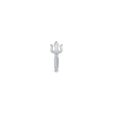 Trident – 14K Gold Threadless End - piercing - zone.com