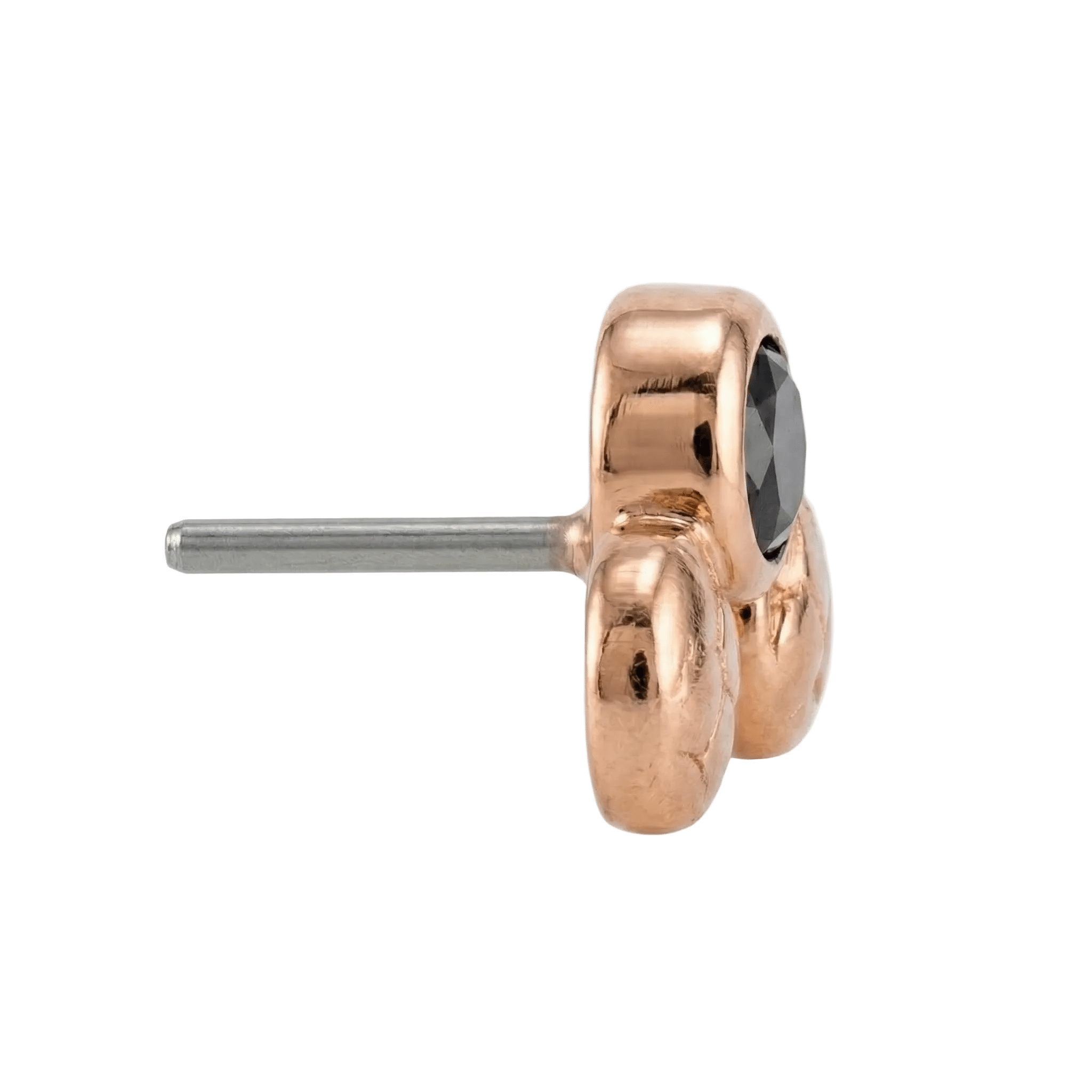 Trio - 14K Gold Threadless/Threaded - piercing - zone.com